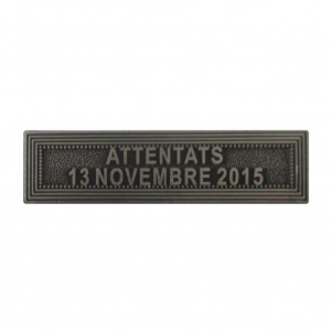 Attentats 13 Novembre 2015 (Or / Argent / Bronze)