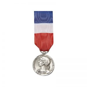 medaille ordonnance 20ans travail bronze argent