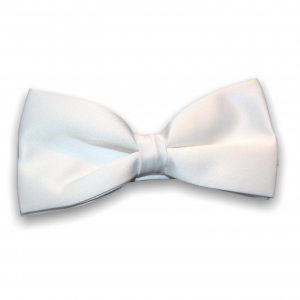 Noeud papillon blanc