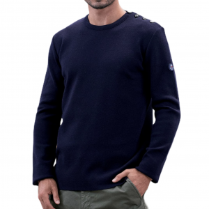 Pull Royal Mer Homme - Bleu Marine - Laine Mérinos