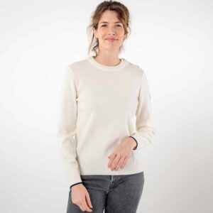 Pull Royal Mer Femme - Ecru-Laine Mérinos